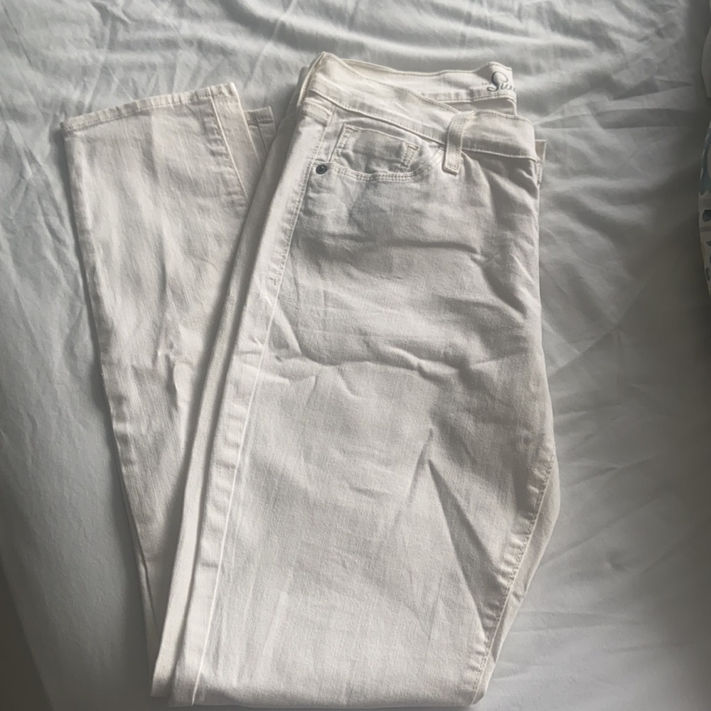 Old Navy Sweetheart White Skinny Jeans